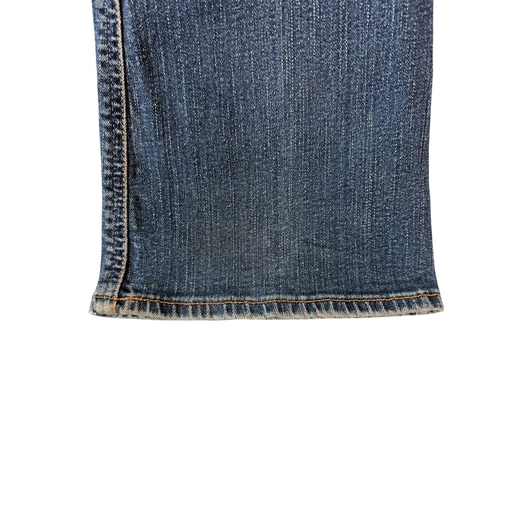 Hollister So Cal Stretch Jeans Women 5L W27 L35 Blue Denim Low Rise Bootcut - Picture 14 of 14